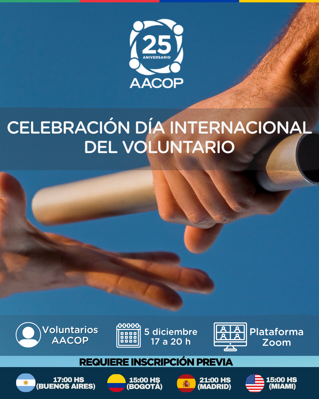 5TO. ENCUENTRO VOLUNTARIOS AACOP: DÍA INTERNACIONAL DEL VOLUNTARIO | imagen