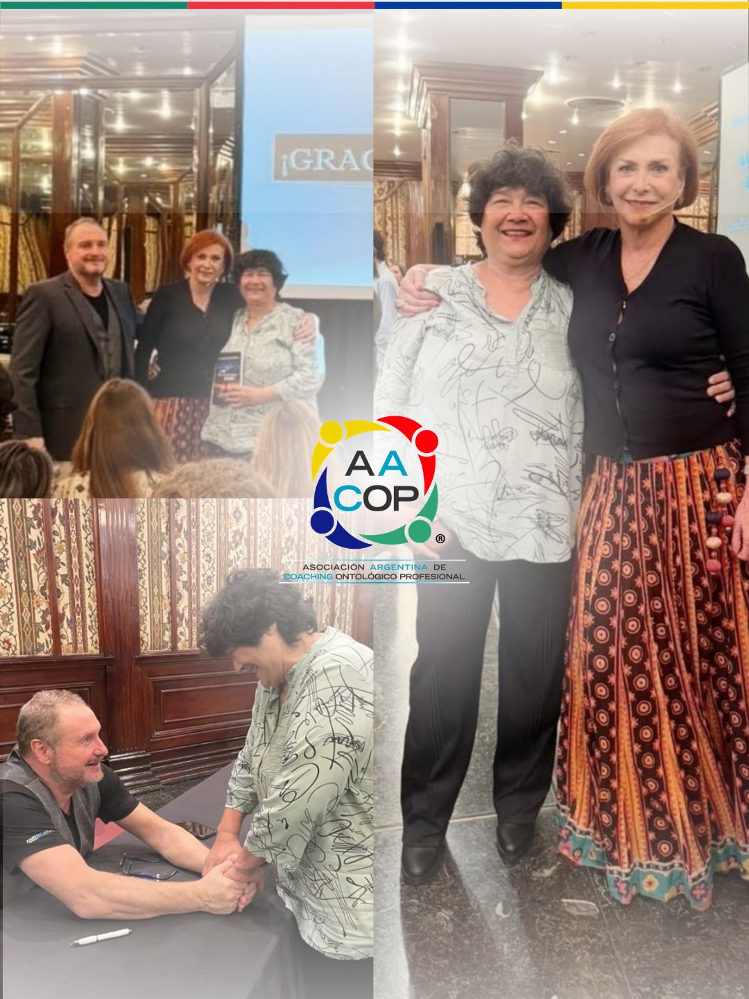 AACOP presente en el lanzamiento del nuevo libro de Elena Espinal y Alejandro Marchesán | imagen