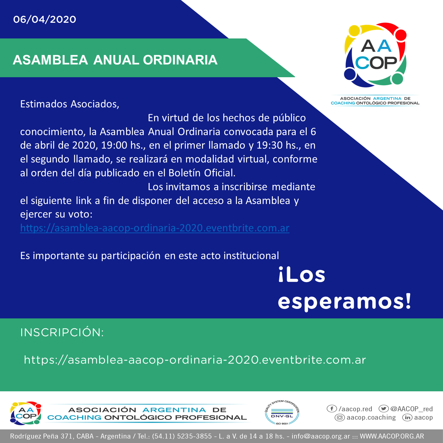 ASAMBLEA 2020 | imagen