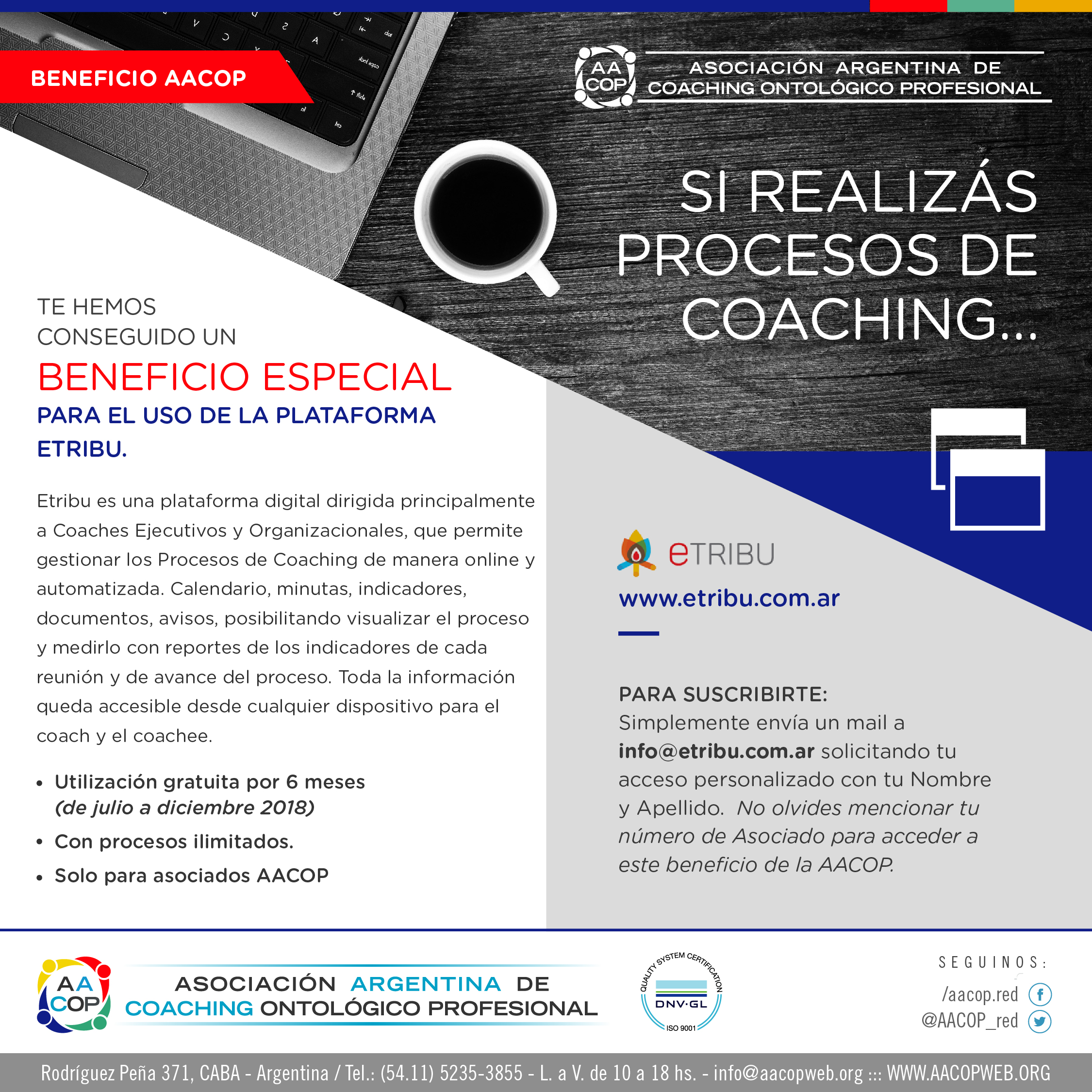 Beneficio especial para procesos de Coaching | imagen