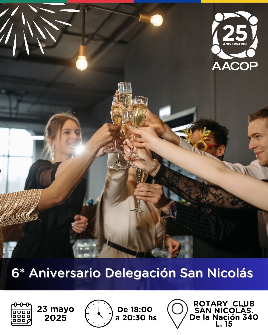 ¡Celebremos Juntos el 6° Aniversario de AACOP San Nicolás! | imagen