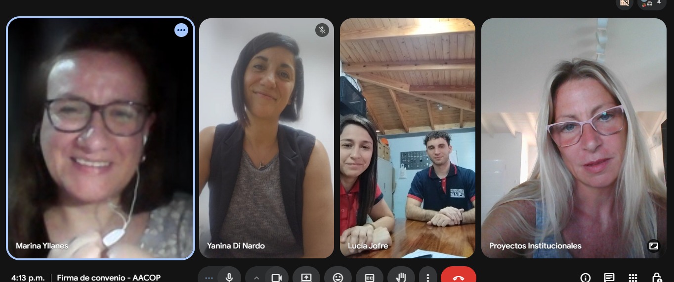 CONVENIO CON CUERPO DE BOMBEROS VOLUNTARIOS DE MAIPÚ.  | imagen