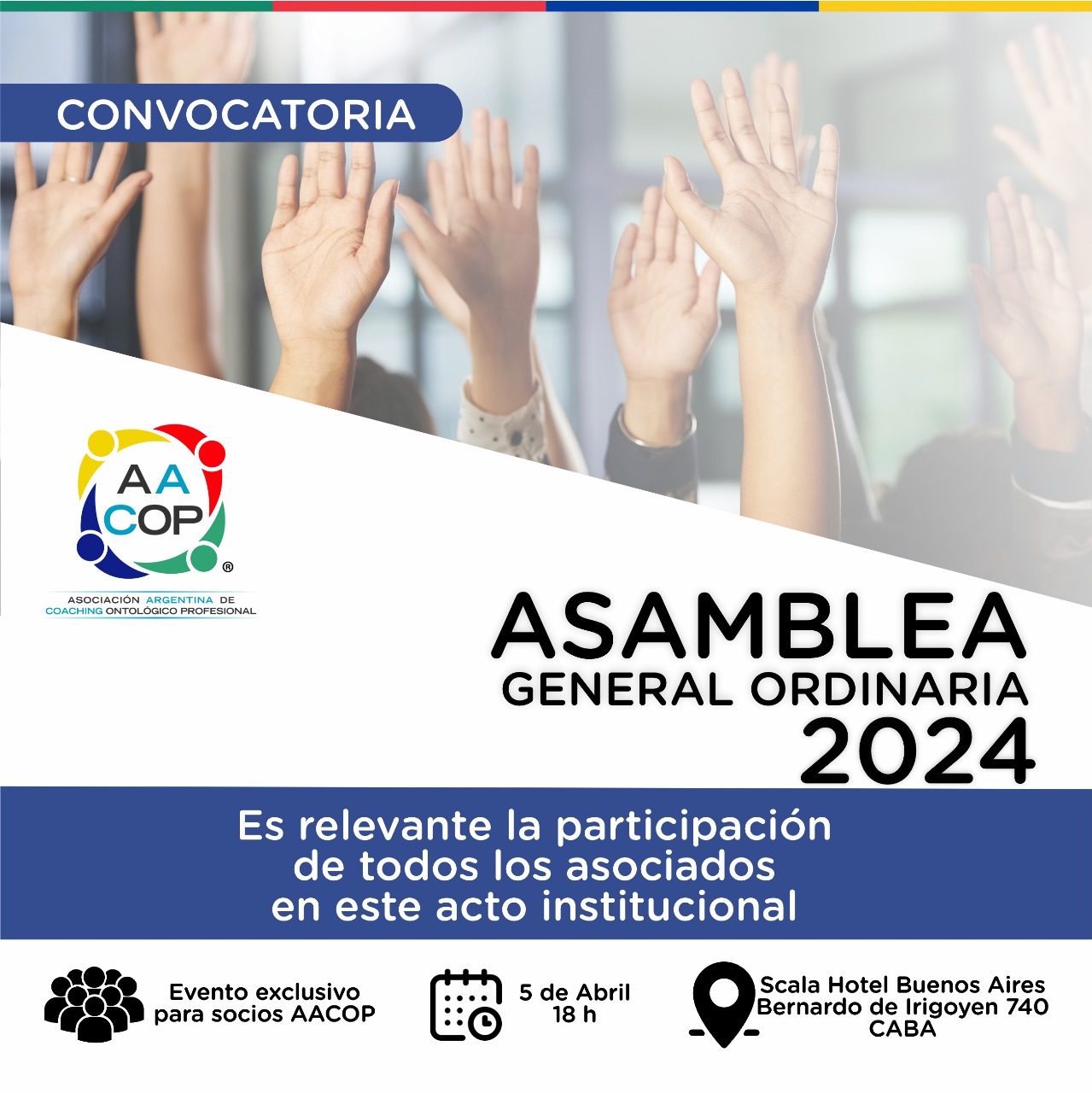 Convocatoria a Asamblea General Ordinaria 2024 | imagen