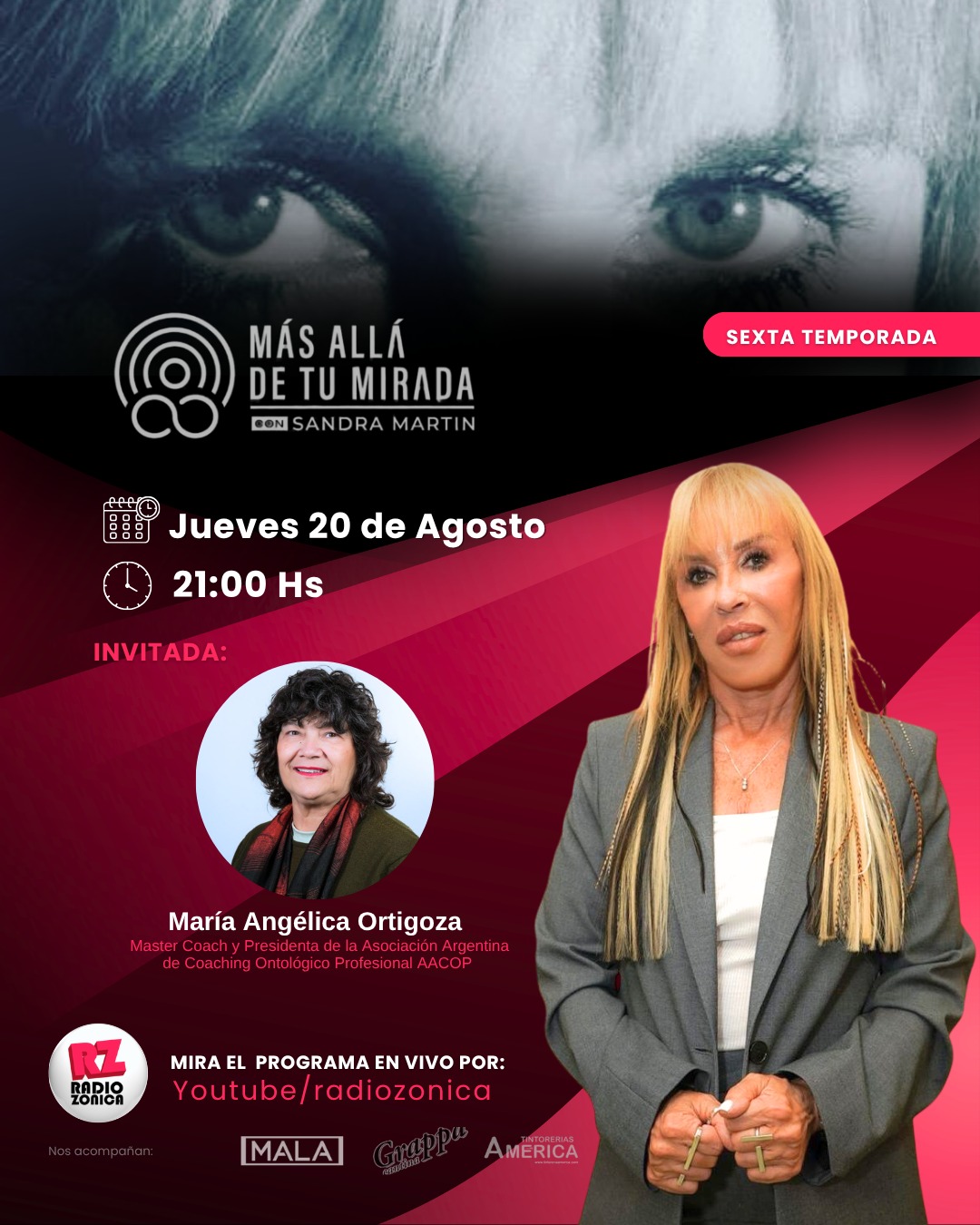 María Angélica Ortigoza en Radio Zónica | imagen