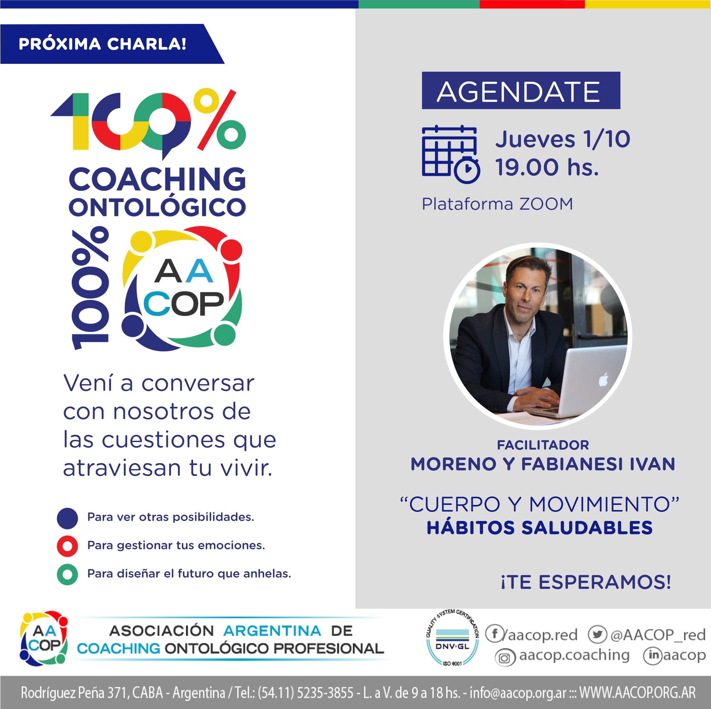 Hábitos saludables y movimiento. Una nueva propuesta  para la acción desde el Coaching Ontológico. | imagen