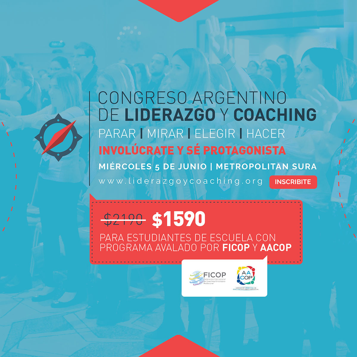 ¡IMPERDIBLE! Llega el Congreso Argentino de Liderazgo y Coaching | imagen
