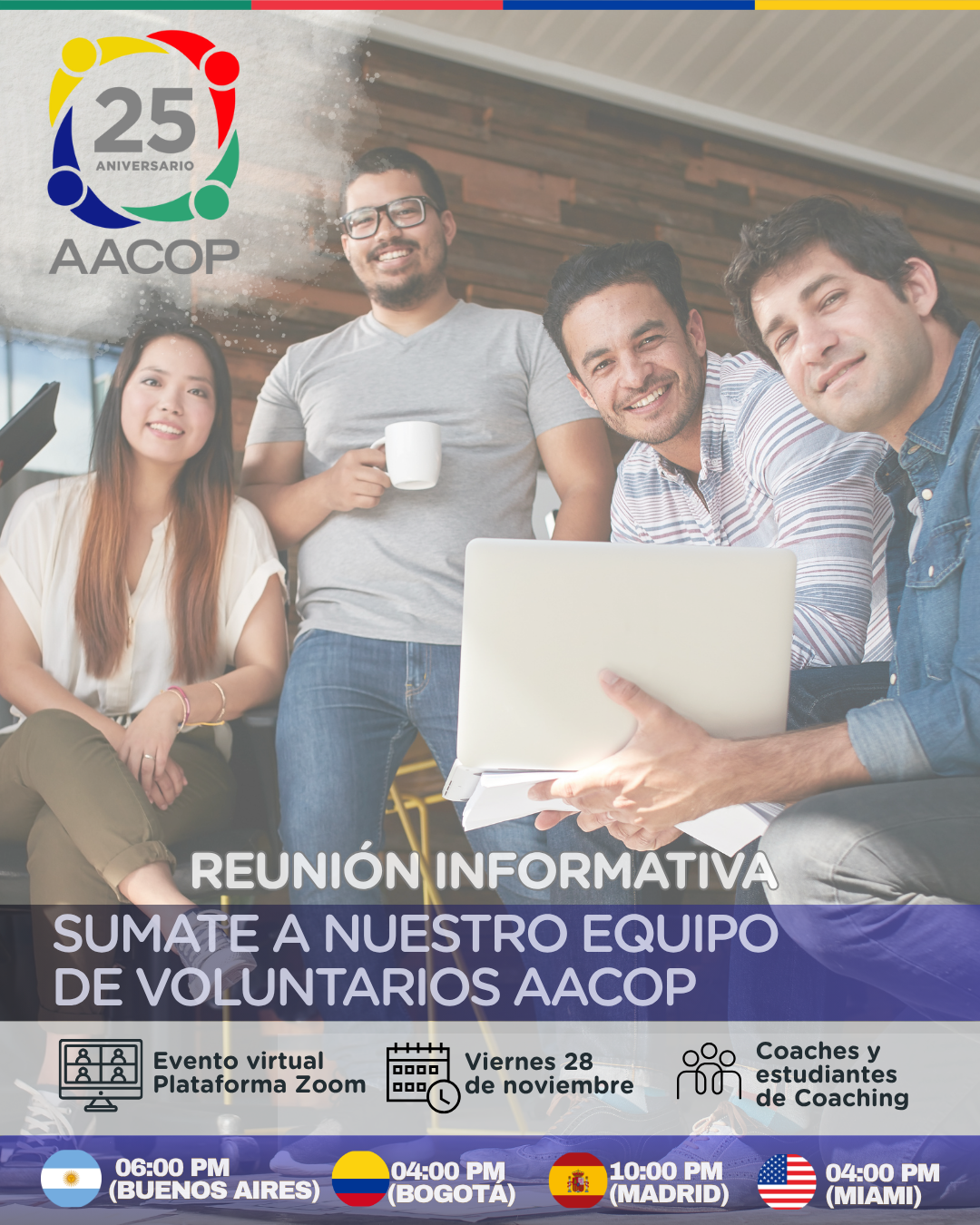 REUNIÓN INFORMATIVA VOLUNTARIOS AACOP | imagen