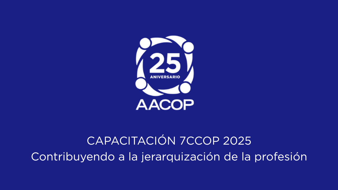 CAPACITACIÓN 7CCOP 2025  - Contribuyendo a la jerarquización de la profesión | imagen